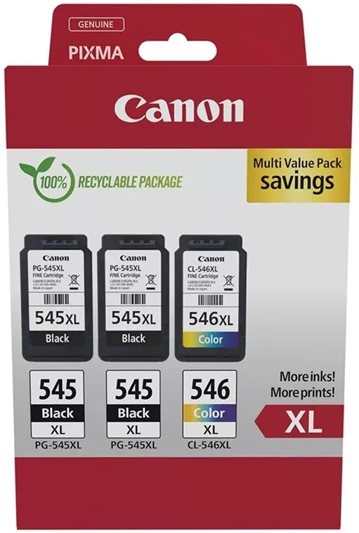 Canon 2X PG545XL + CL546XL nagyítás