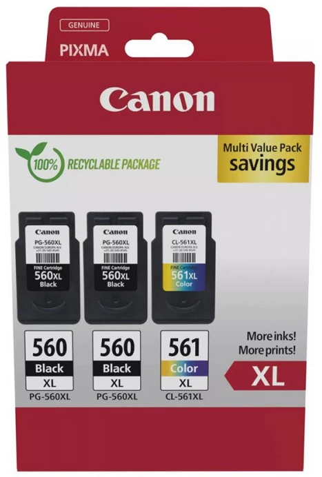 <span itemprop='brand'>Canon</span> <span itemprop='sku'>2XPG-560 XL + CL-561 XL</span> nagyítás