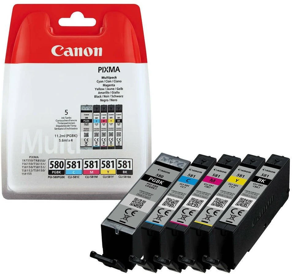 Canon CLI-581/PGI-580 nagyítás