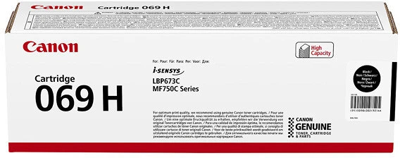 Canon CRG-069H BLACK nagyítás