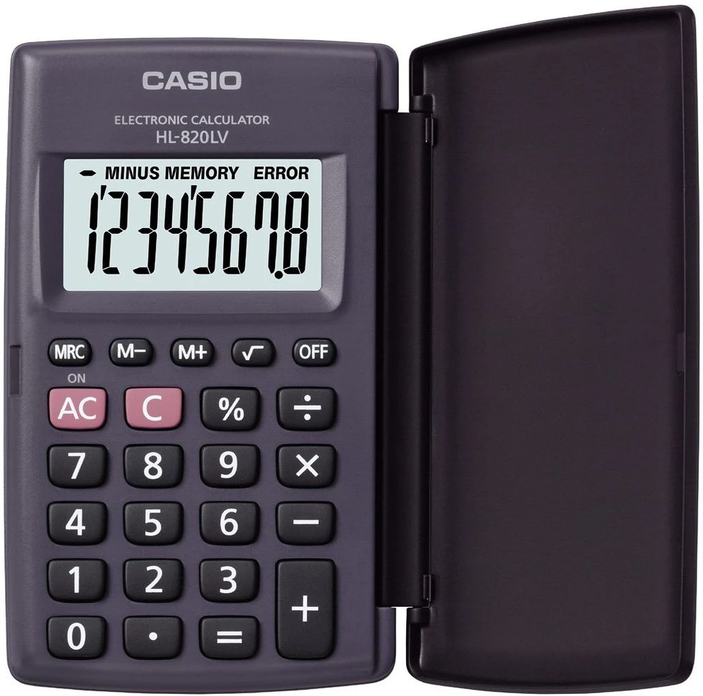 Casio HL-820LV 8 nagyítás