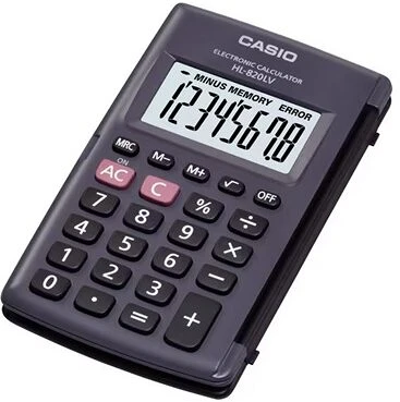 Casio HL 820LVBK nagyítás