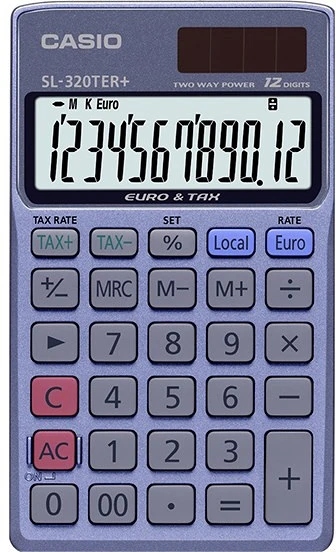 Casio SL 320 TER+ 12 nagyítás