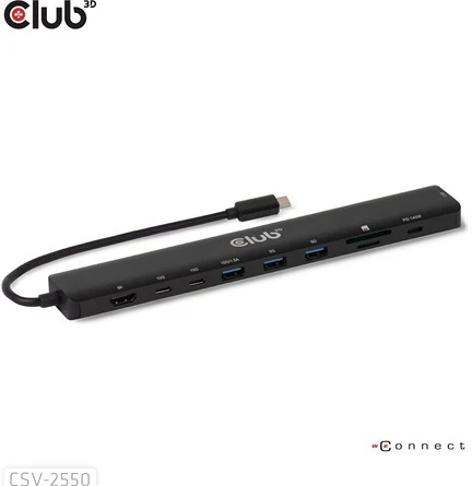 Club 3d CSV-2550 nagyítás