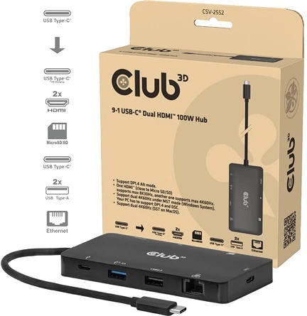 Club 3d CSV-2552 nagyítás