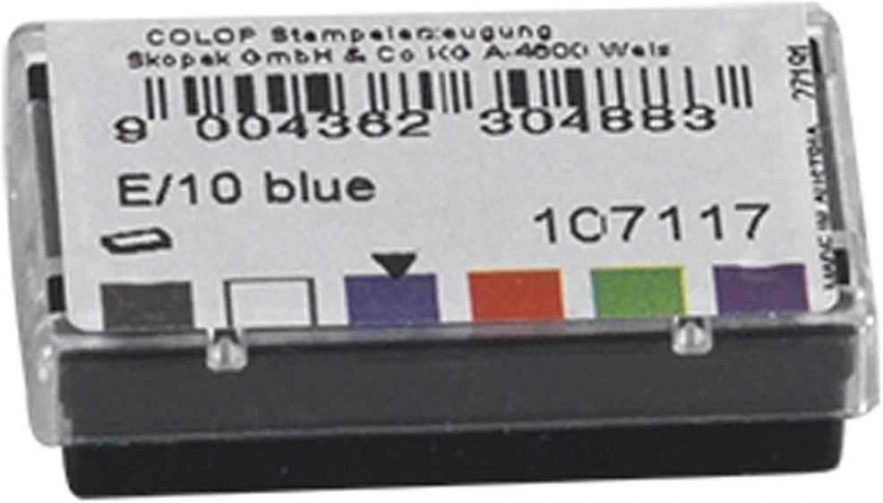 Colop E/10 nagyítás