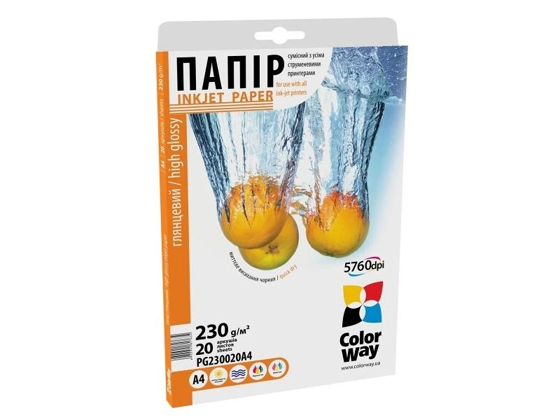 Colorway 230 G/M2, A4, 20 LAP nagyítás