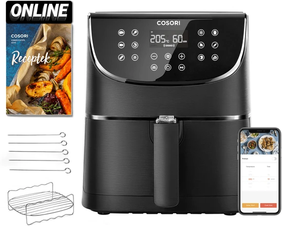 Cosori CS158-AF-RXB nagyítás