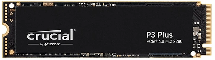Crucial P3 PLUS 2TB M.2 PCIE 2280 SSD CT2000P3PSSD8 nagyítás