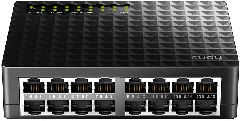 Cudy FS1016D nagyítás