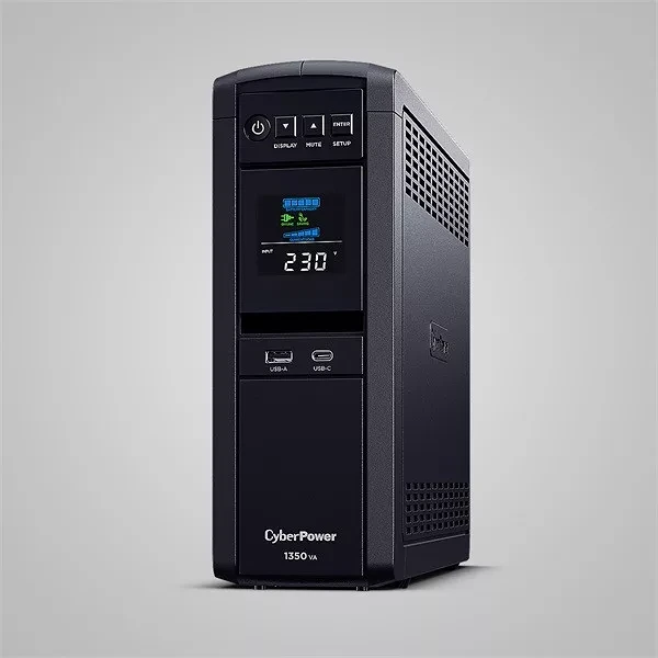 Cyberpower 6XSCHU,2XUSB 1350VA 810W nagyítás