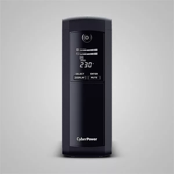 Cyberpower VP1200EILCD, 8X C13, 1200VA 720W nagyítás