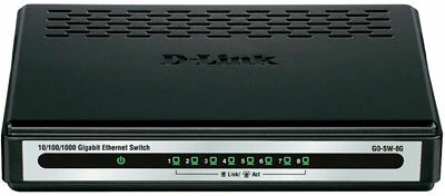 D-link GO-SW-8G nagyítás