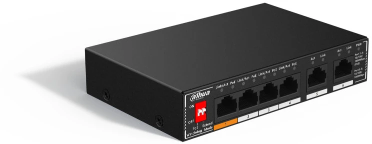 Dahua SG1006P 4X1 GBPS POE + 2X1 GBPS nagyítás