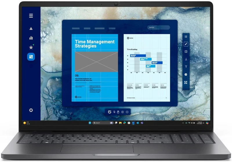 Dell PRO 16 PC16250 BTO008PC16250EMEAUBU-P287051 LAPTOP nagyítás