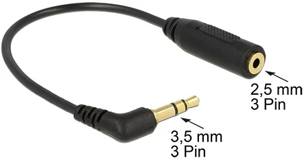 Delock 0.17M FEKETE nagyítás