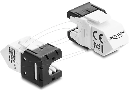 Delock 180 -OS KÁBELKIVEZET nagyítás