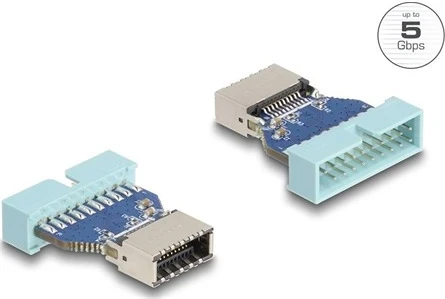 Delock 19PIN -&GT; USB-E A nagyítás