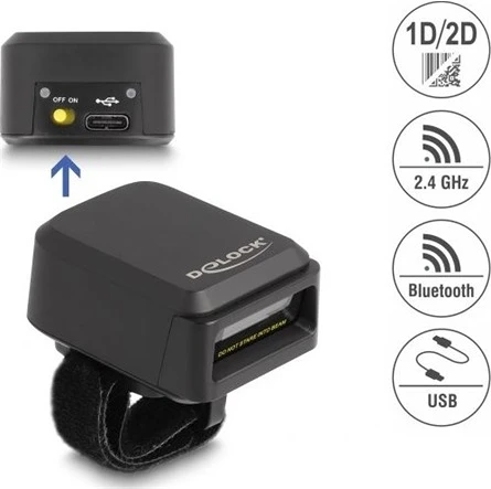 Delock 1D ÉS 2D 2,4 GHZ-CEL nagyítás