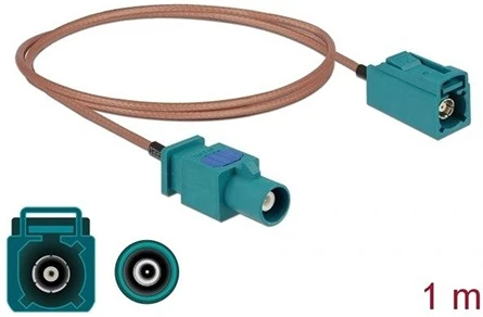 Delock 1M RÉZ RG-316 nagyítás