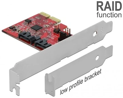 Delock 2-PORT SATA3 nagyítás