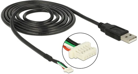 Delock 2.0 -&GT; V1.9 5PIN nagyítás