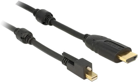 Delock 2M 4K FEKETE nagyítás