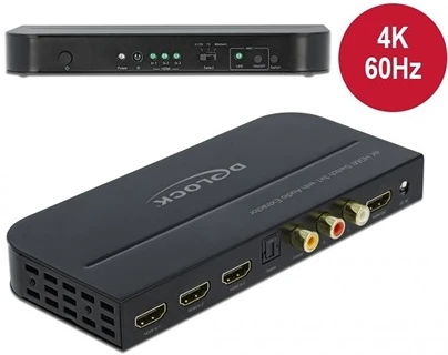 Delock 3-PORTOS nagyítás