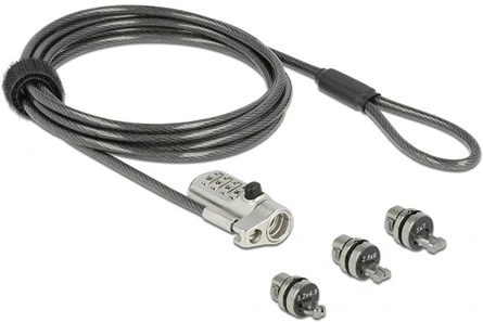 Delock 3-ZÁRÓFEJES KOMBINÁCIÓZÁRAS nagyítás