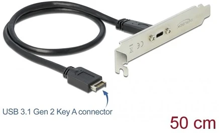 Delock 3.2 GEN1 M/F nagyítás