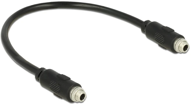 Delock 3.5 MM SZTEREÓ JACK KÁBEL ANYA CSAVARMENETES &GT; 3.5 MM SZTEREÓ JACK ANYA CSAVARMENETES 25 CM 85115 nagyítás