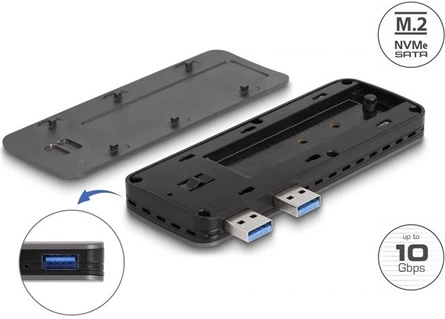 Delock 5-HÖZ M.2 nagyítás