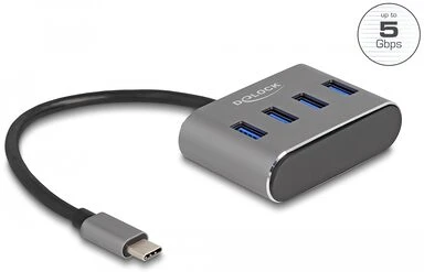 Delock USB 3.2 GEN 1 HUB USB nagyítás