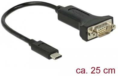 Delock DB9 RS-232 nagyítás