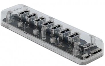 Delock USB 3.0 HUB 7 nagyítás