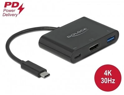 Delock 4K 30HZ, USB TYPE-A, USB nagyítás