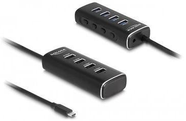 Delock USB 10 GBPS HUB USB nagyítás