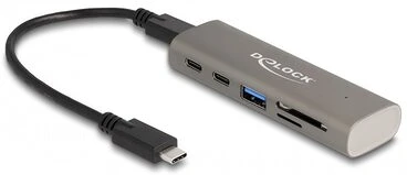 Delock USB 10 GBPS HUB nagyítás