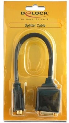 Delock DVI25 nagyítás