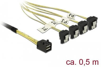 Delock SAS HD SFF-8643 > 4 nagyítás