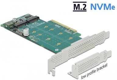 Delock M.2 KEY M nagyítás