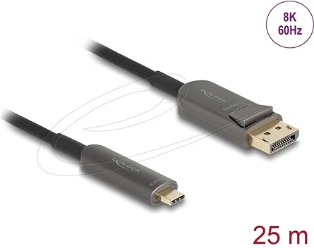 Delock 8K 60 HZ, 40 GBPS, 25 M nagyítás