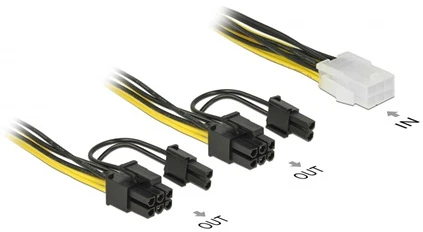 Delock 8PIN PCI-E F/M nagyítás