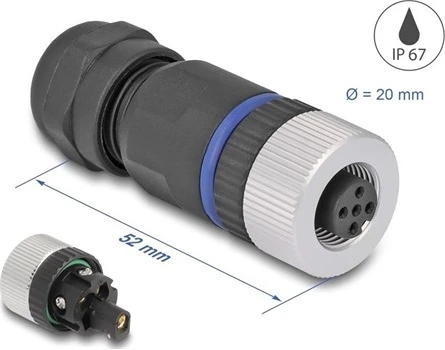 Delock A-KÓDOLÁSÚ, 5 TŰS nagyítás