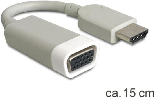 Delock ADAPTER HDMI-A MALE TO VGA FEMALE 65469 nagyítás