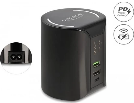 Delock ÉS 2 DB. A-TÍPUSÚ USB 58 W-TAL nagyítás