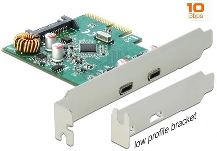 Delock GEN2 2-PORT nagyítás