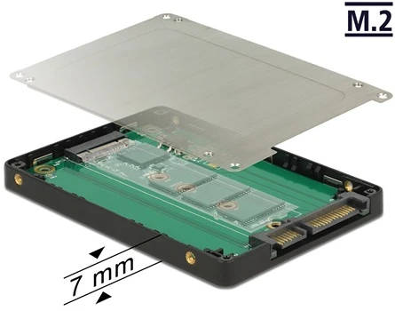 Delock GT; M.2 nagyítás