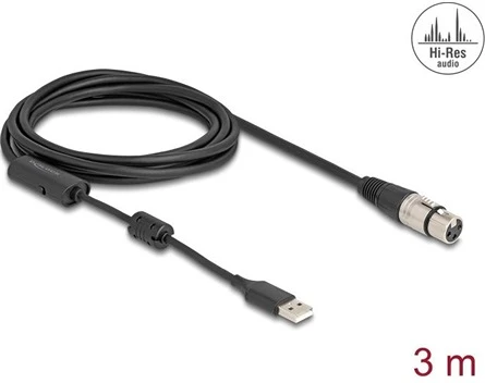 Delock HIGH-RES XLR -&GT nagyítás
