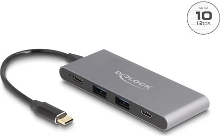 Delock HUB 2 X A-TÍPUSÚ USB ÉS 2 X USB nagyítás